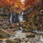 Cascata Dardagna in autunno